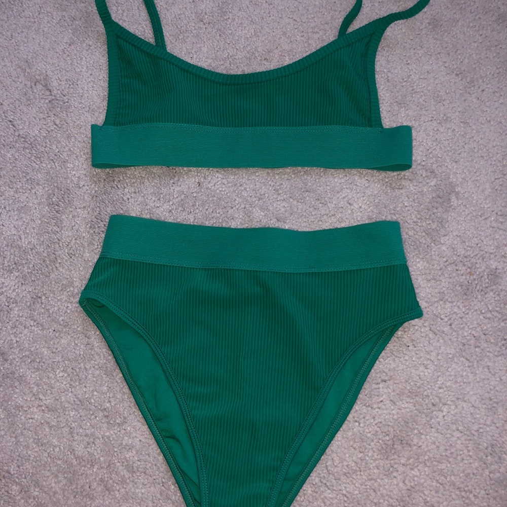 Frankies Bikinis High Waisted Bikini